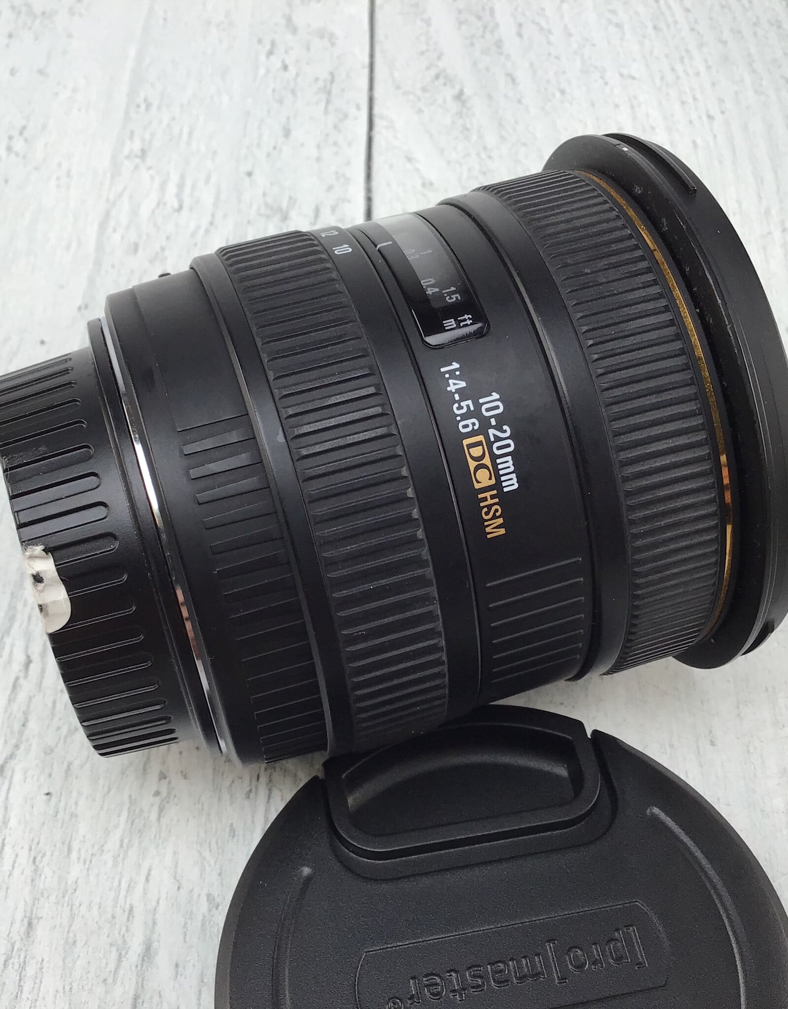 SIGMA Sigma EX 10-20mm f4-5.6 DC HSM Lens for Canon Used Good