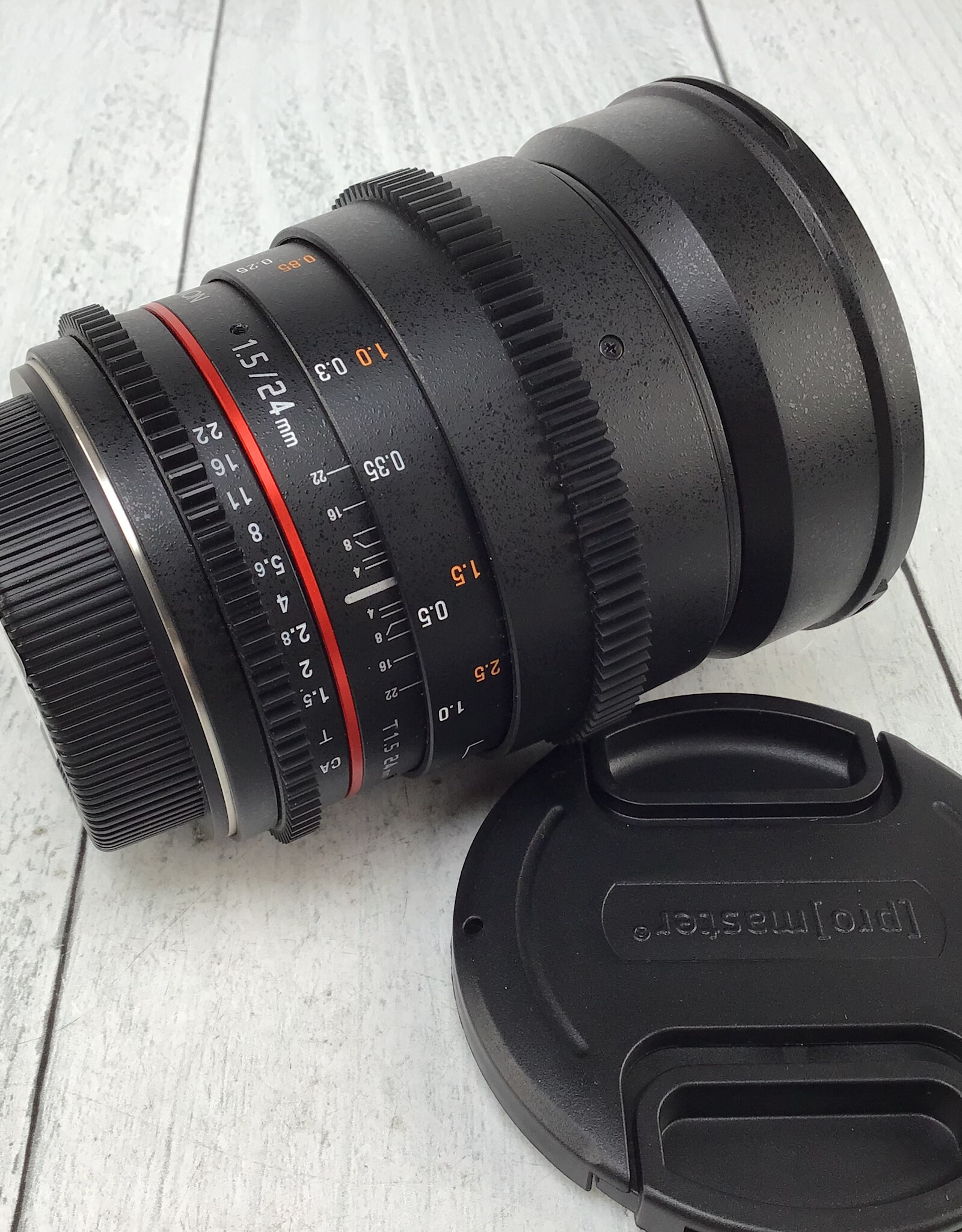 ROKINON Rokinon 24mm T1.5 lens for Canon EF Used Good