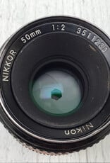 NIKON Nikon Nikkor 50mm f2 AI Lens Used BGN