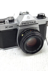 Pentax Pentax K1000 Camera w/ 50mm f2 Used Good
