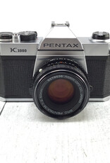 Pentax Pentax K1000 Camera w/ 50mm f2 Used Good