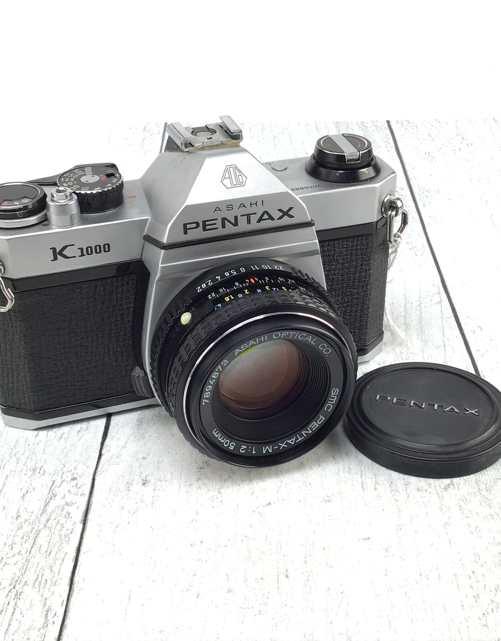 Pentax Pentax K1000 Camera w/ 50mm f2 Used Good