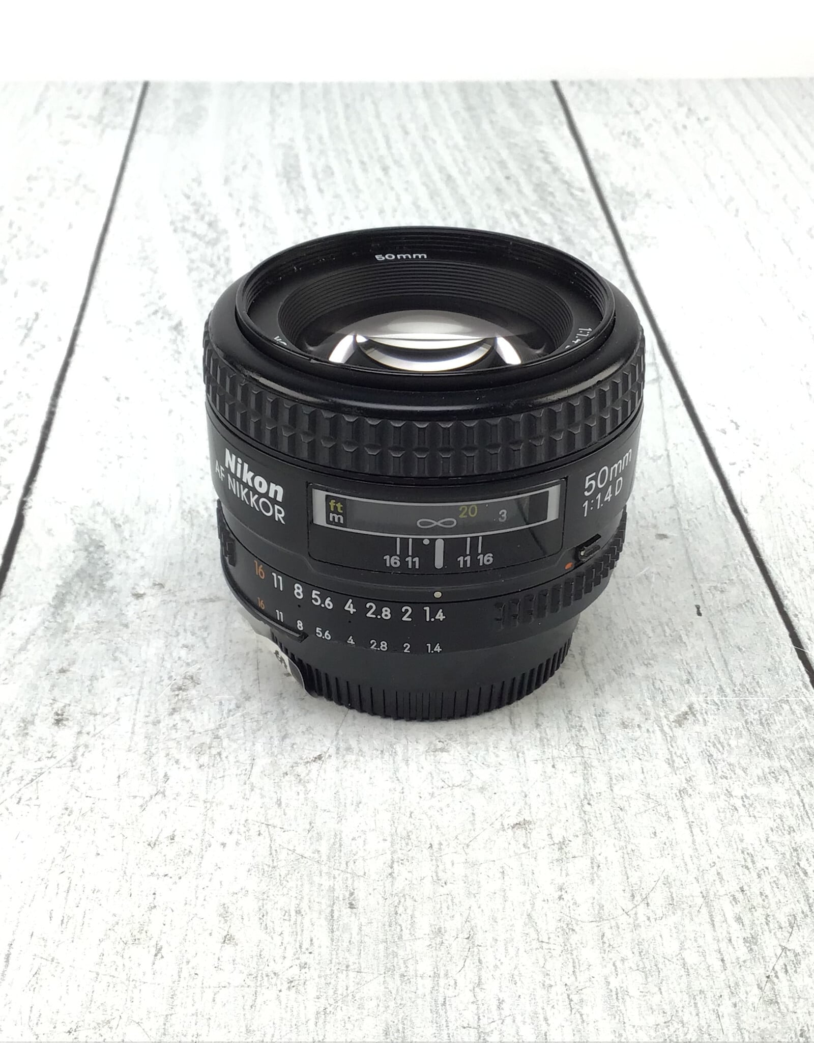 NIKON Nikon AF Nikkor 50mm f1.4 D Lens Used Good