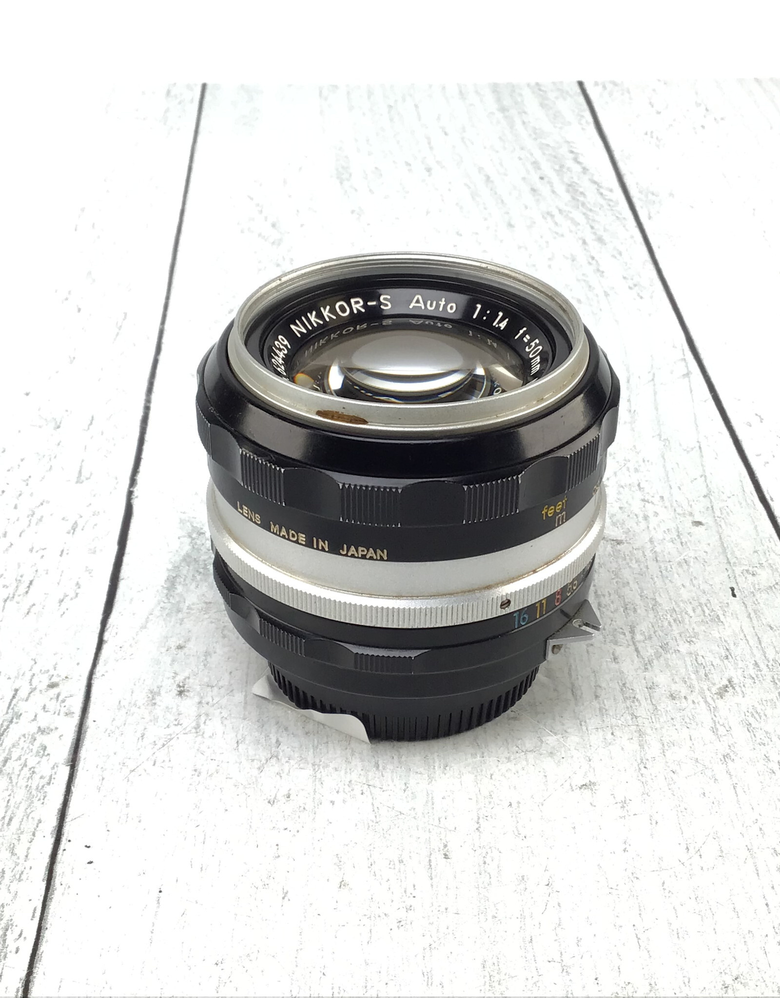 NIKON Nikon Nikkor-S 50mm f1.4 Non AI Lens Used Good