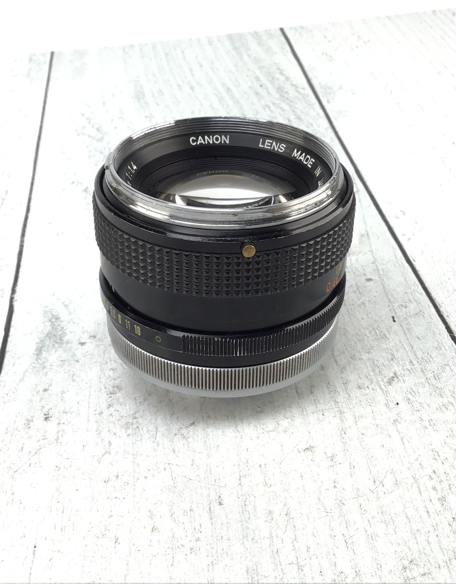 CANON Canon FD 50mm f1.4 Lens Used Fair