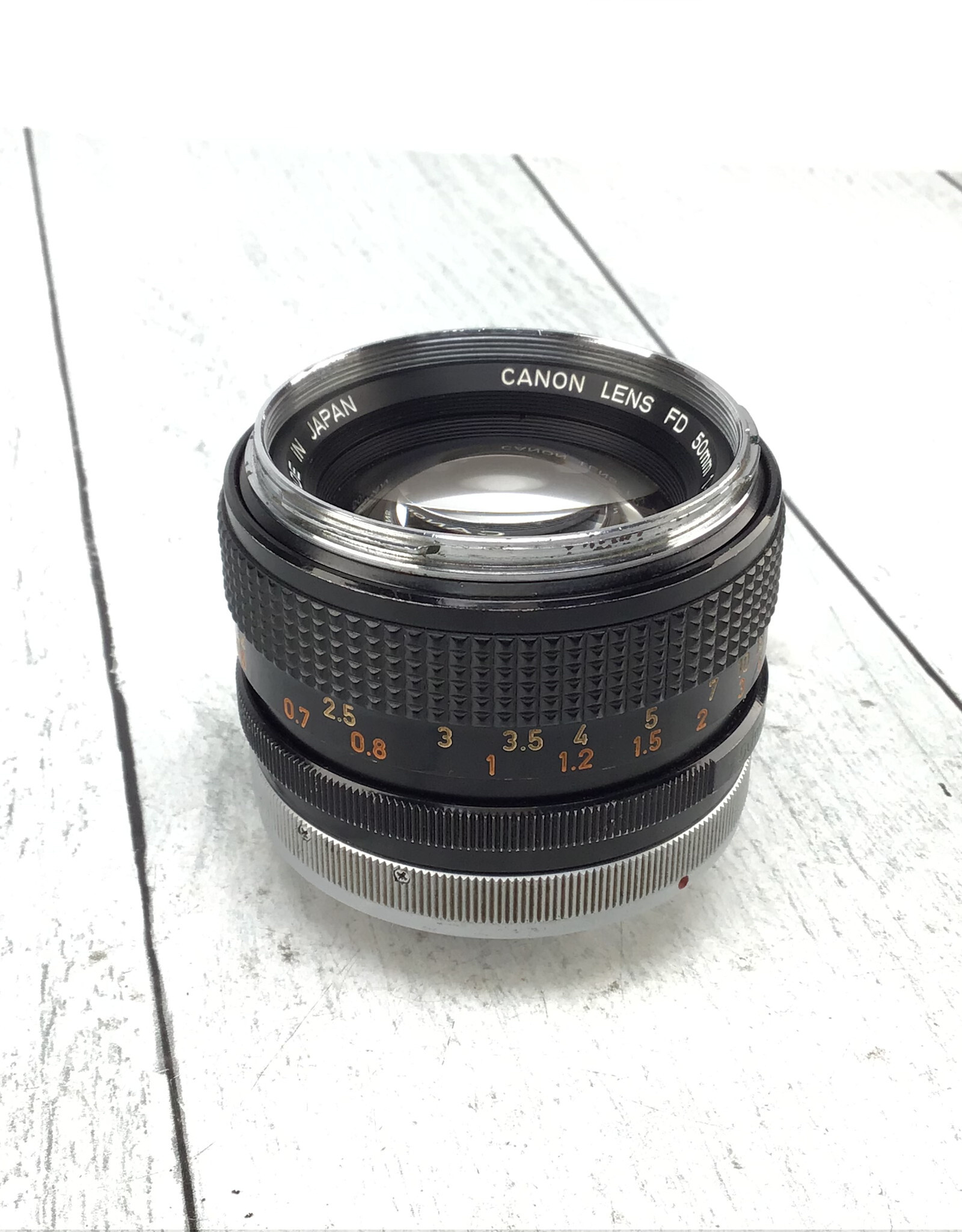 CANON Canon FD 50mm f1.4 Lens Used Fair