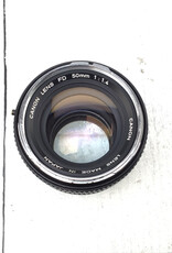 CANON Canon FD 50mm f1.4 Lens Used Fair
