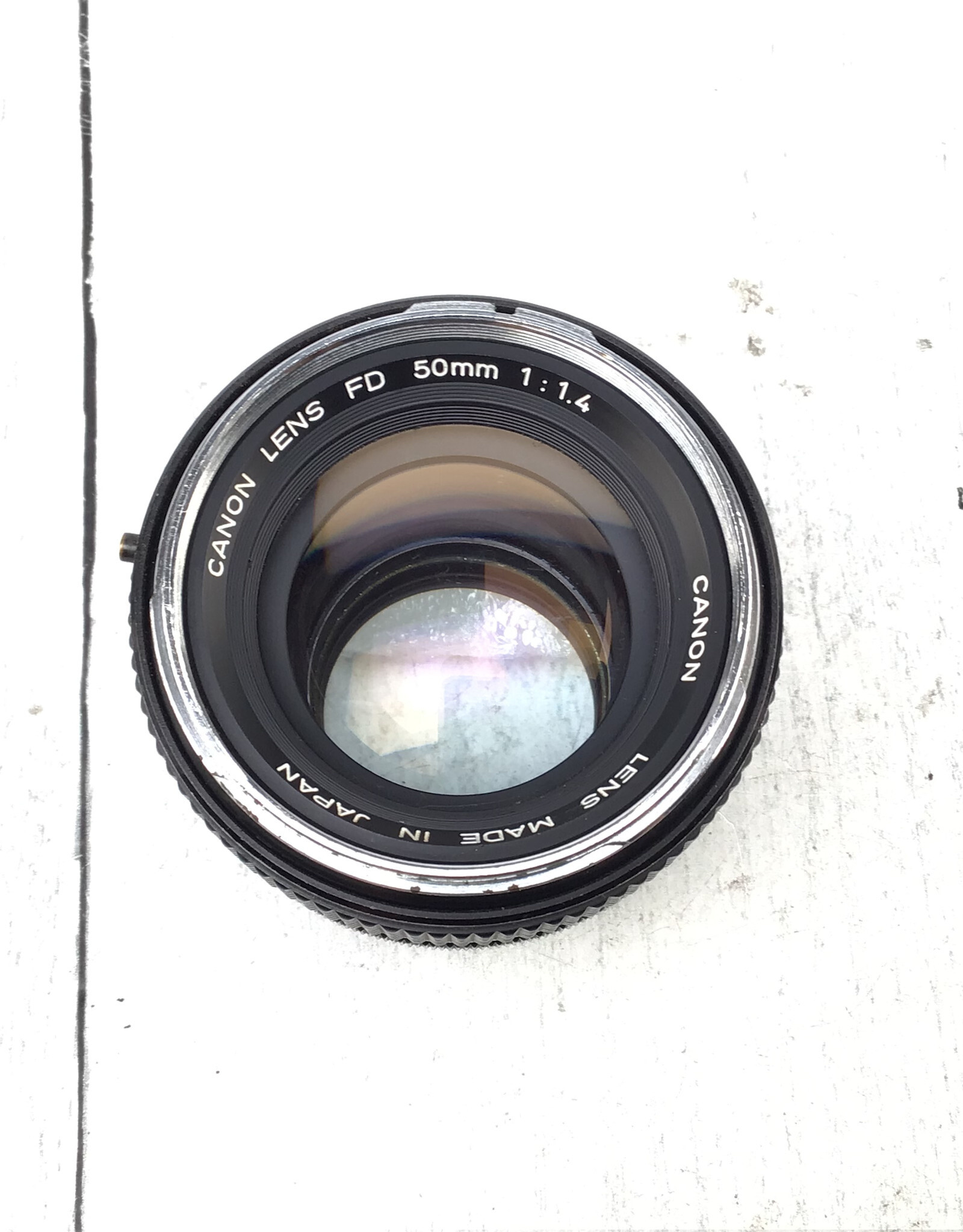 CANON Canon FD 50mm f1.4 Lens Used Fair