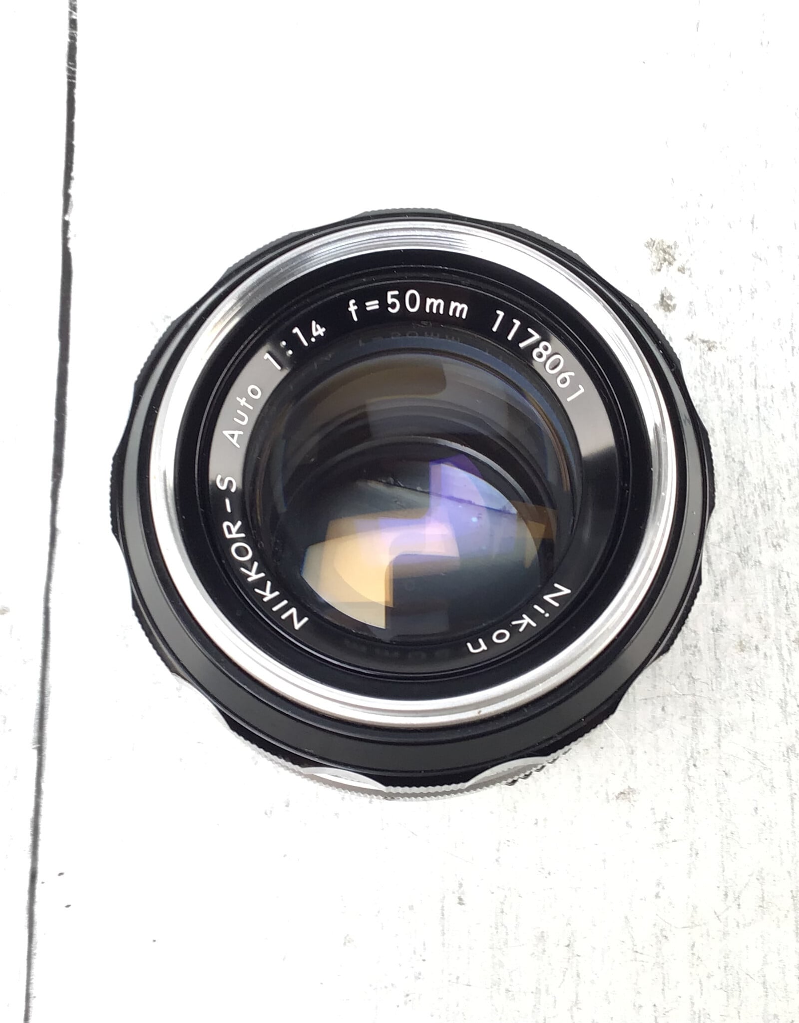 NIKON Nikon Nikkor-S 50mm f1.4 Non AI Lens Haze Used UG