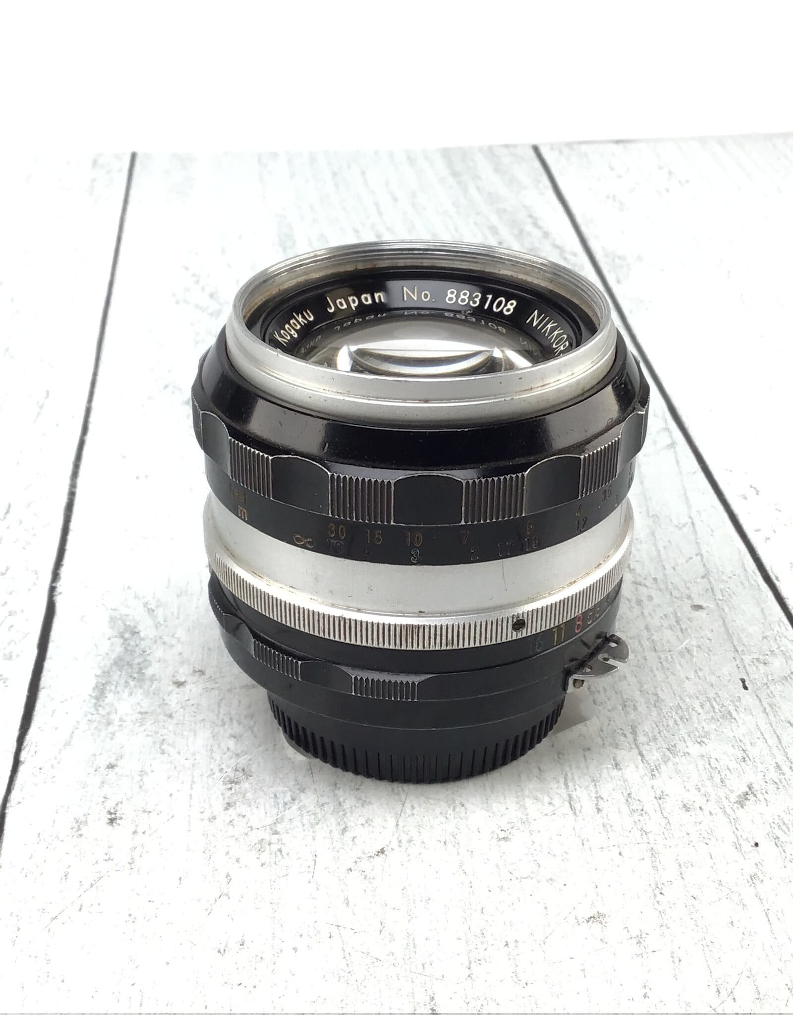 NIKON Nikon Nikkor-S 50mm f1.4 Non AI Lens Used BGN