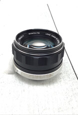 Minolta Minolta MC Rokkor PF 58mm f1.4 Lens Hazy Used As Is