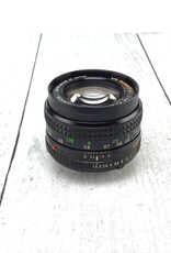Minolta Minolta MD Rokkor-X 50mm f1.4 Lens Haze Used As Is