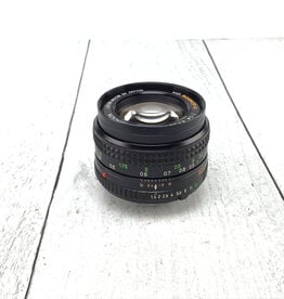 Minolta Minolta MD Rokkor-X 50mm f1.4 Lens Haze Used As Is
