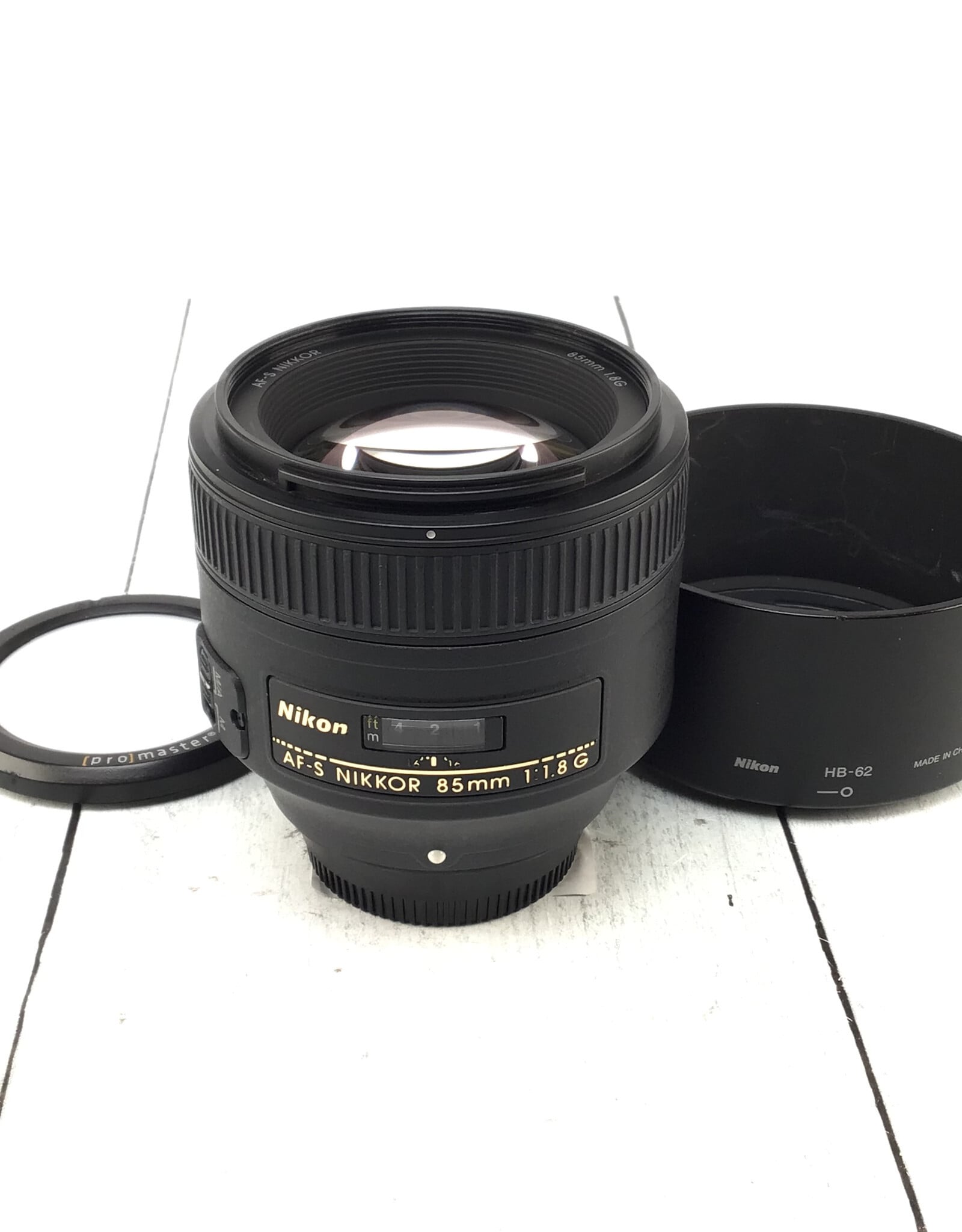 NIKON Nikon AF-S 85mm f1.8 G Lens Used Good