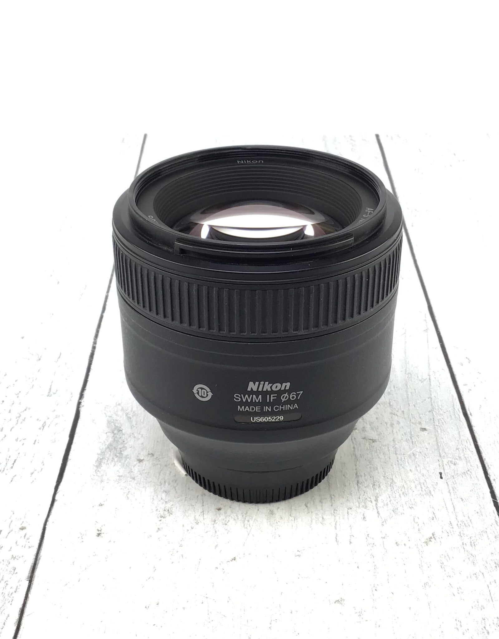 NIKON Nikon AF-S 85mm f1.8 G Lens Used Good
