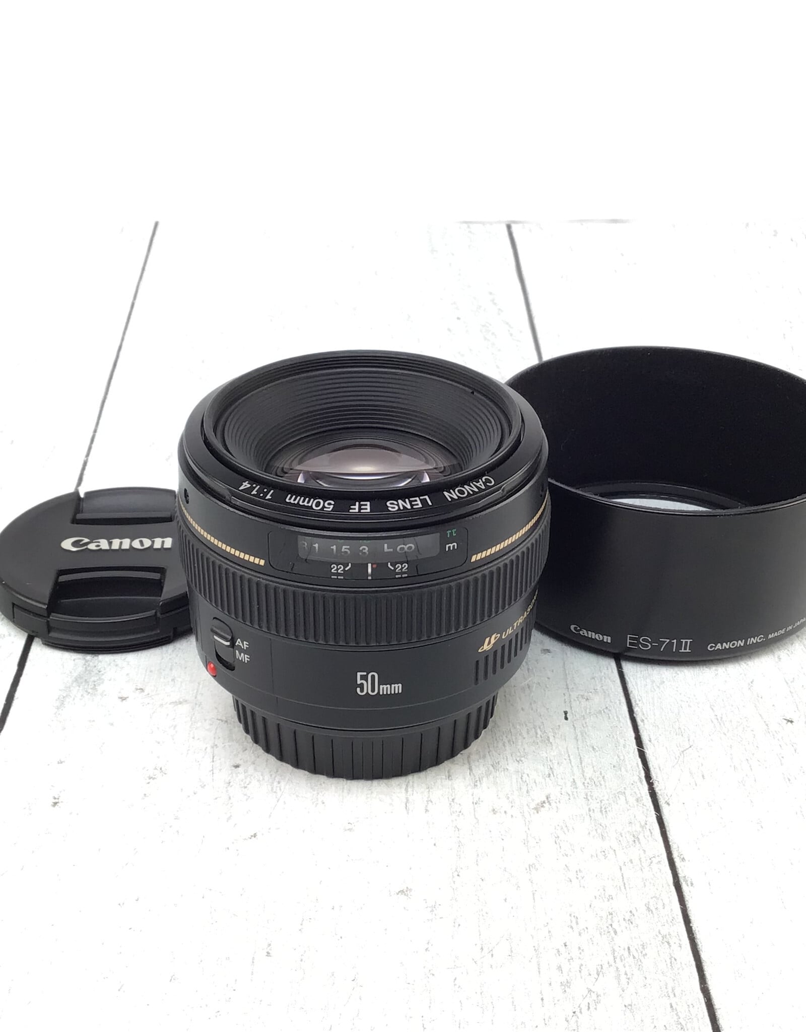 CANON Canon EF 50mm f1.4 USM Lens Used Good