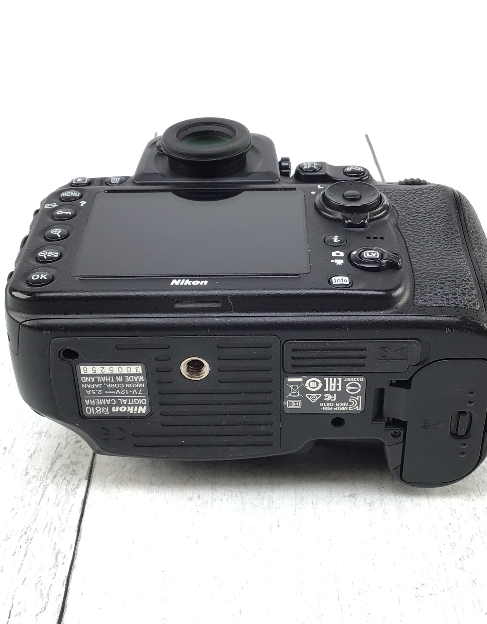 NIKON Nikon D810 Camera Body Shutter Count 19270 Used Good