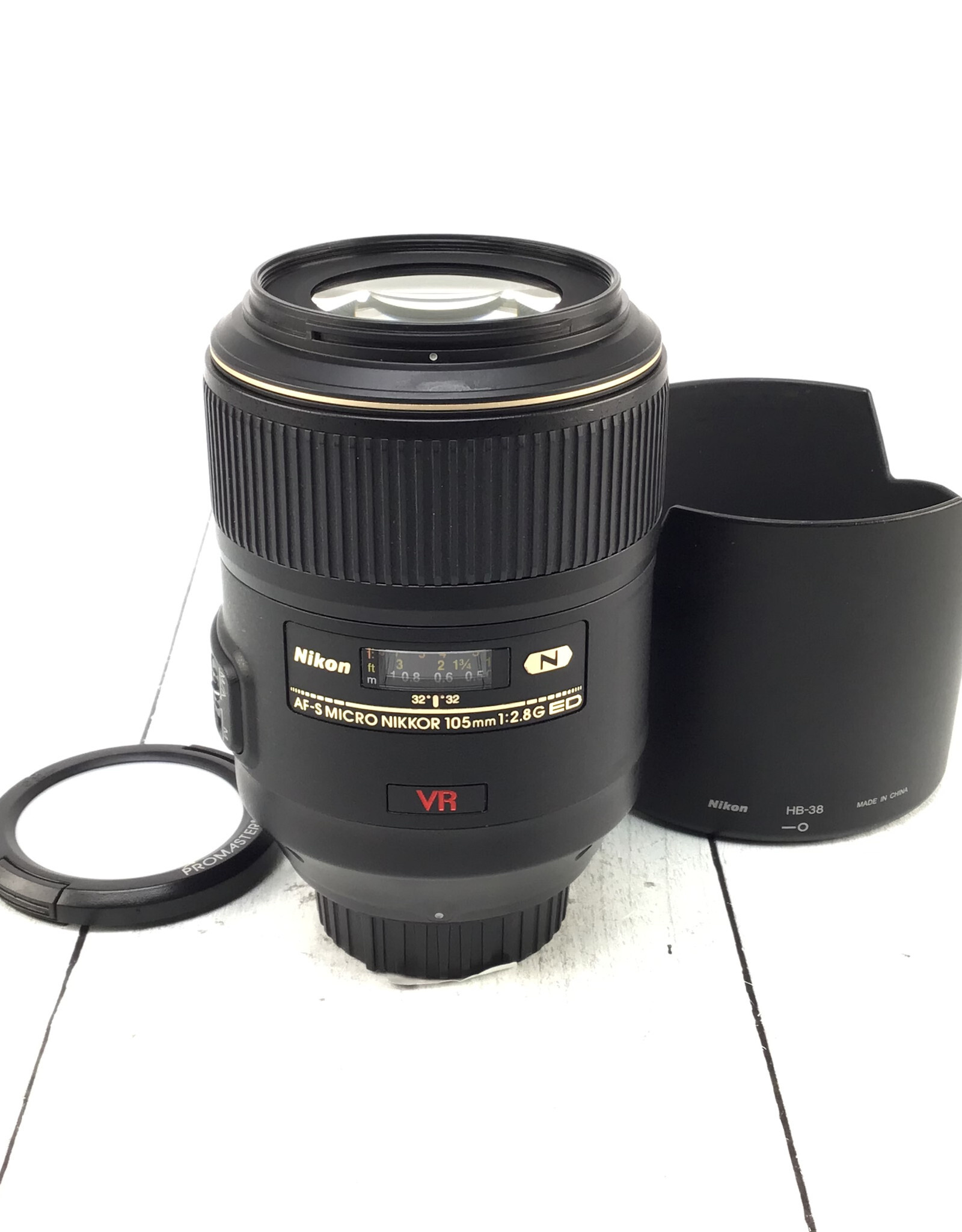 NIKON Nikon AF-S Micro Nikkor 105mm f2.8 G VR Lens Used Good