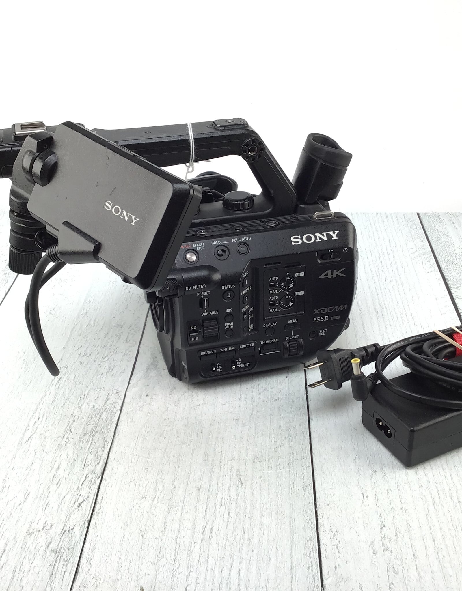 SONY Sony FS5 Mark II Camera 330 Hours Used Fair