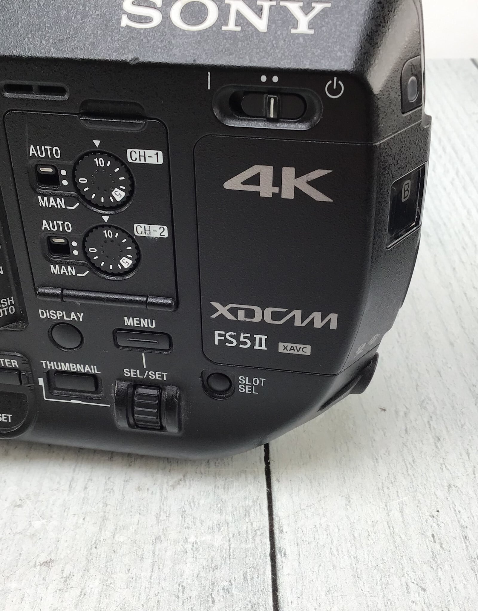 SONY Sony FS5 Mark II Camera 330 Hours Used Fair
