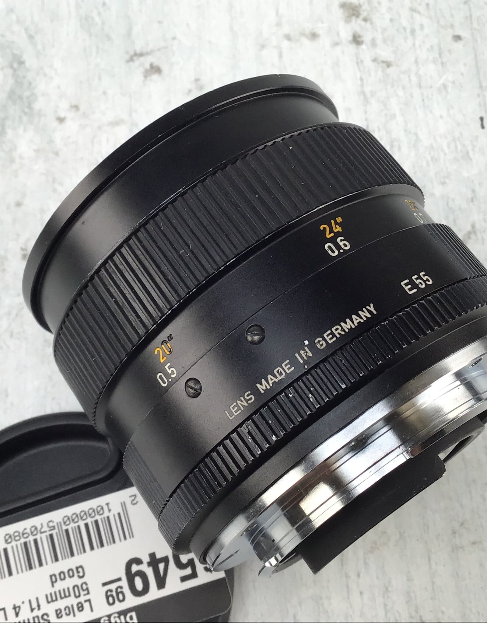 Leica Leica Summilux R 50mm f1.4 Lens Used Good