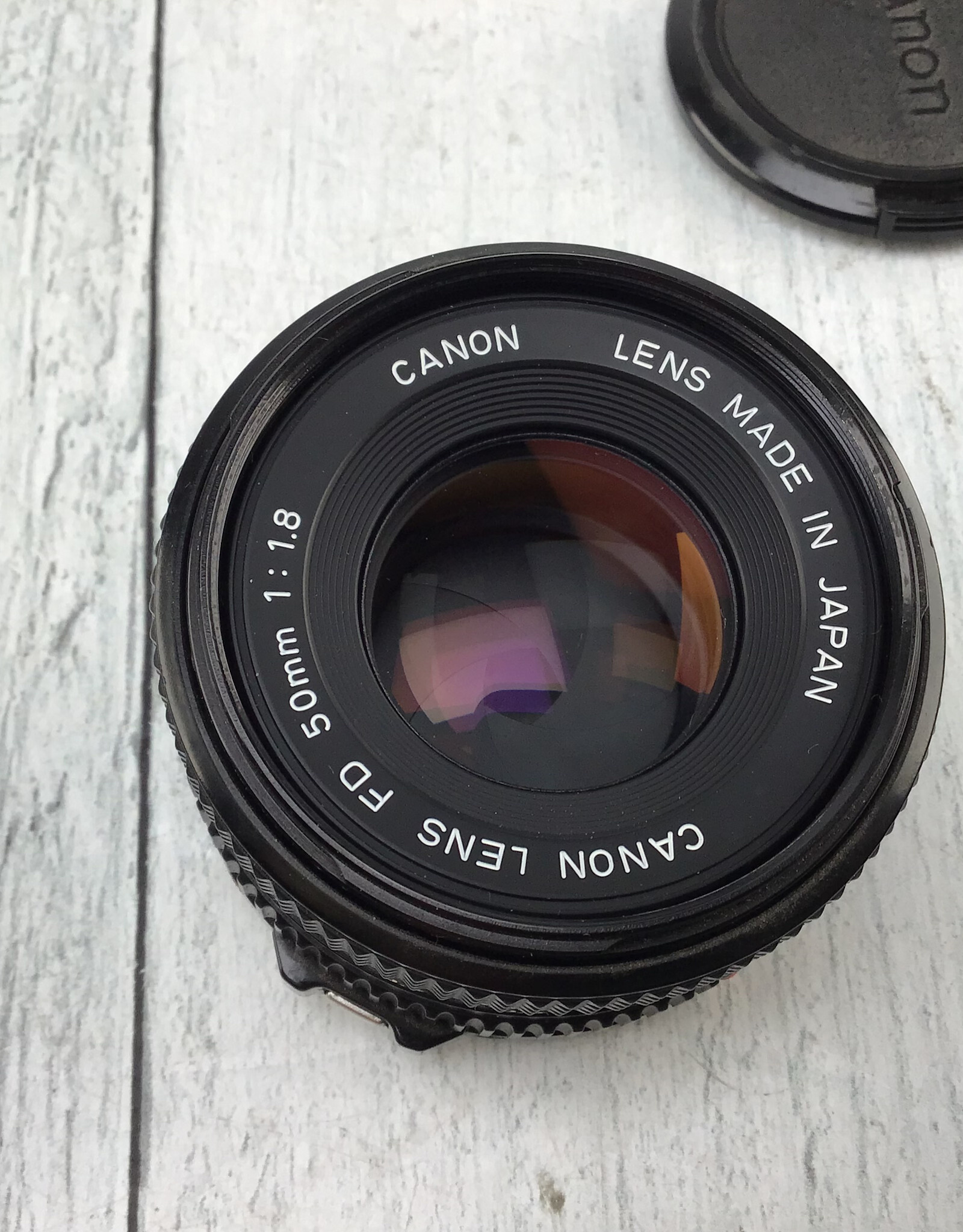 CANON Canon 50mm F1.8 FD Lens Used Good