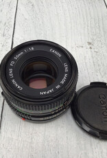 CANON Canon 50mm F1.8 FD Lens Used Good