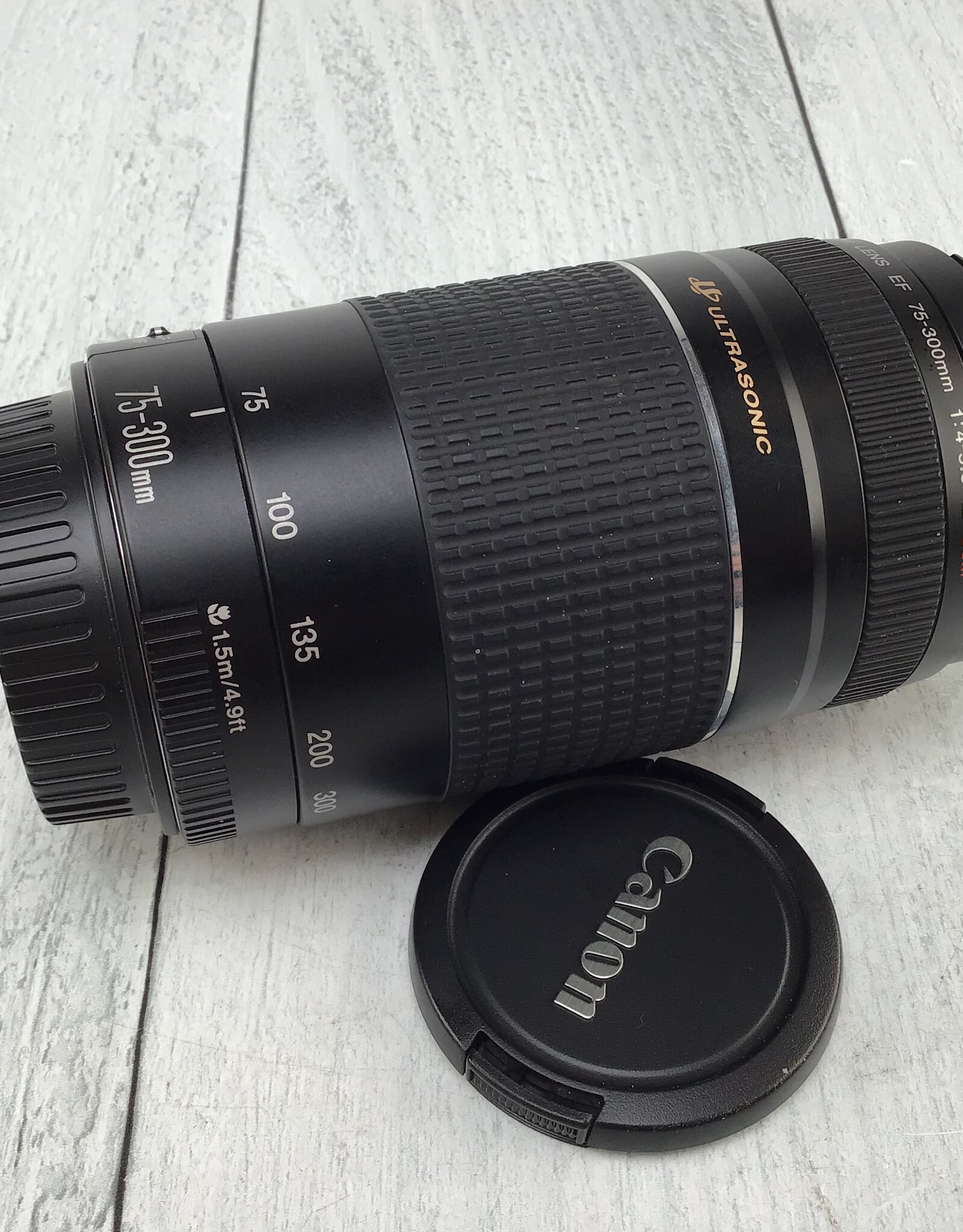 CANON Canon EF 75-300mm f4-5.6 III USM Lens Used Good