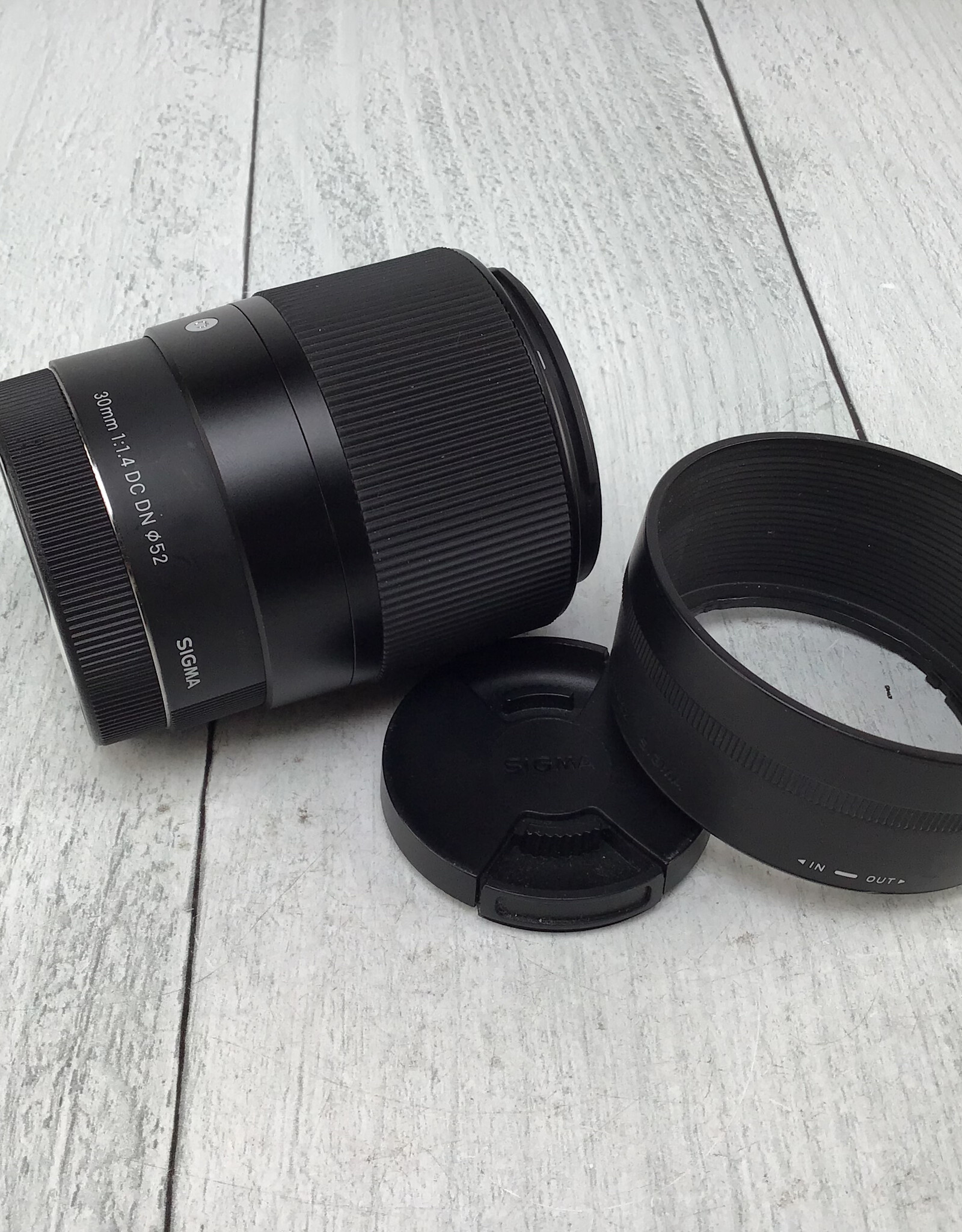 SIGMA Sigma 30mm F1.4 DC DN Lens E Mount Used Good