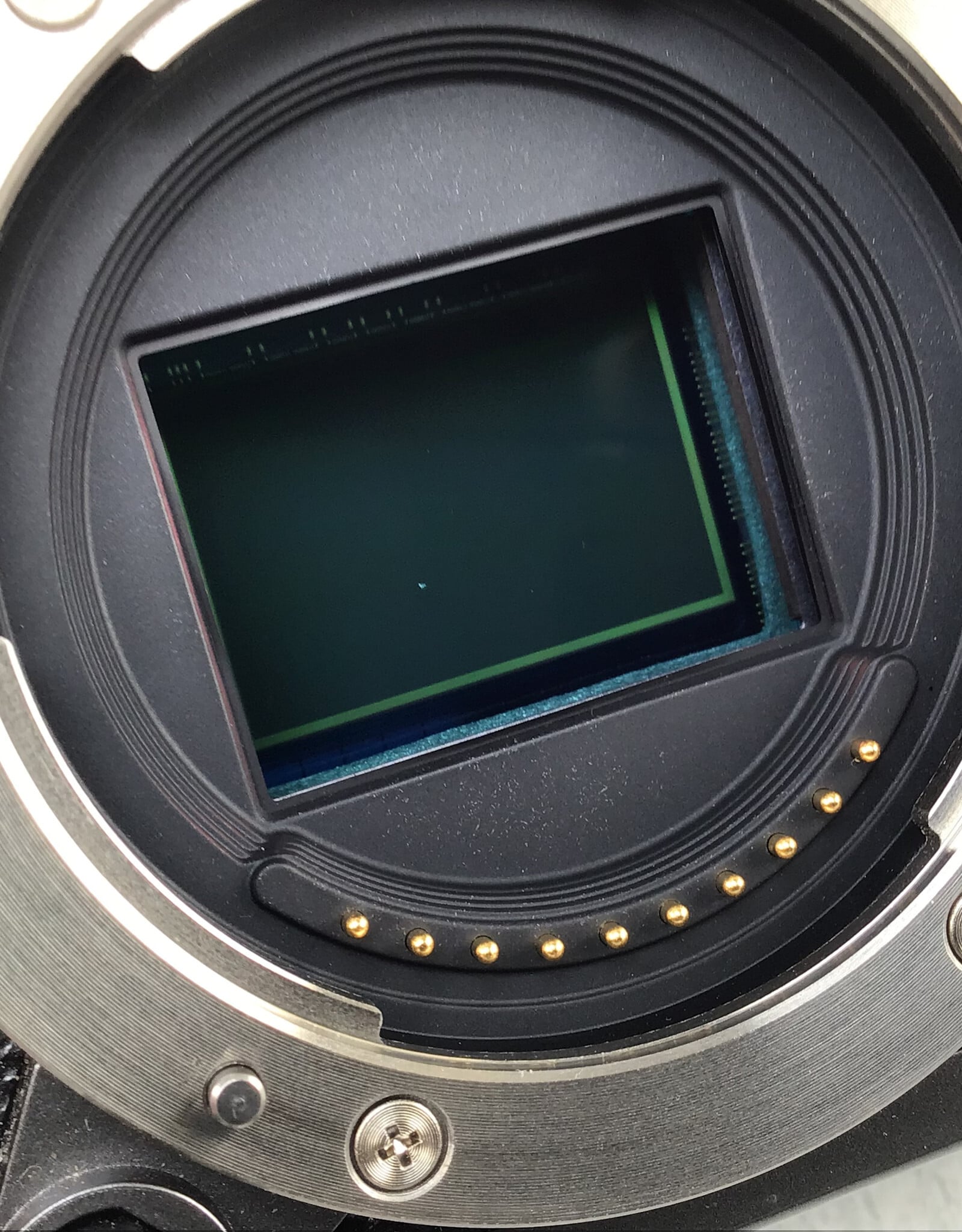 Fujifilm FujiFilm X-T100 Body Only Sensor Scratched Camera Used UG