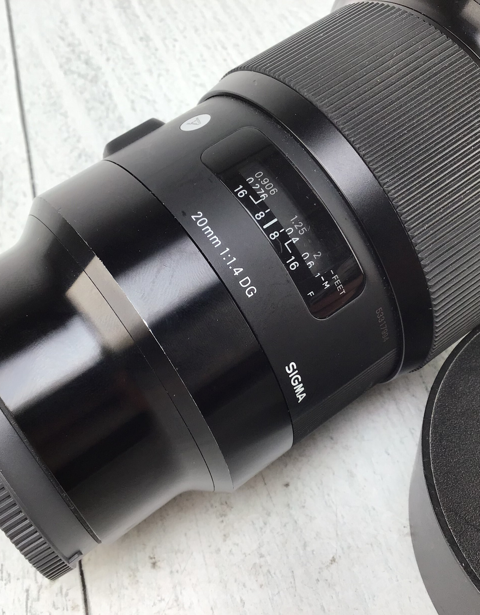 SIGMA Sigma 20mm F1.4  DG E Mount Lens Used BGN