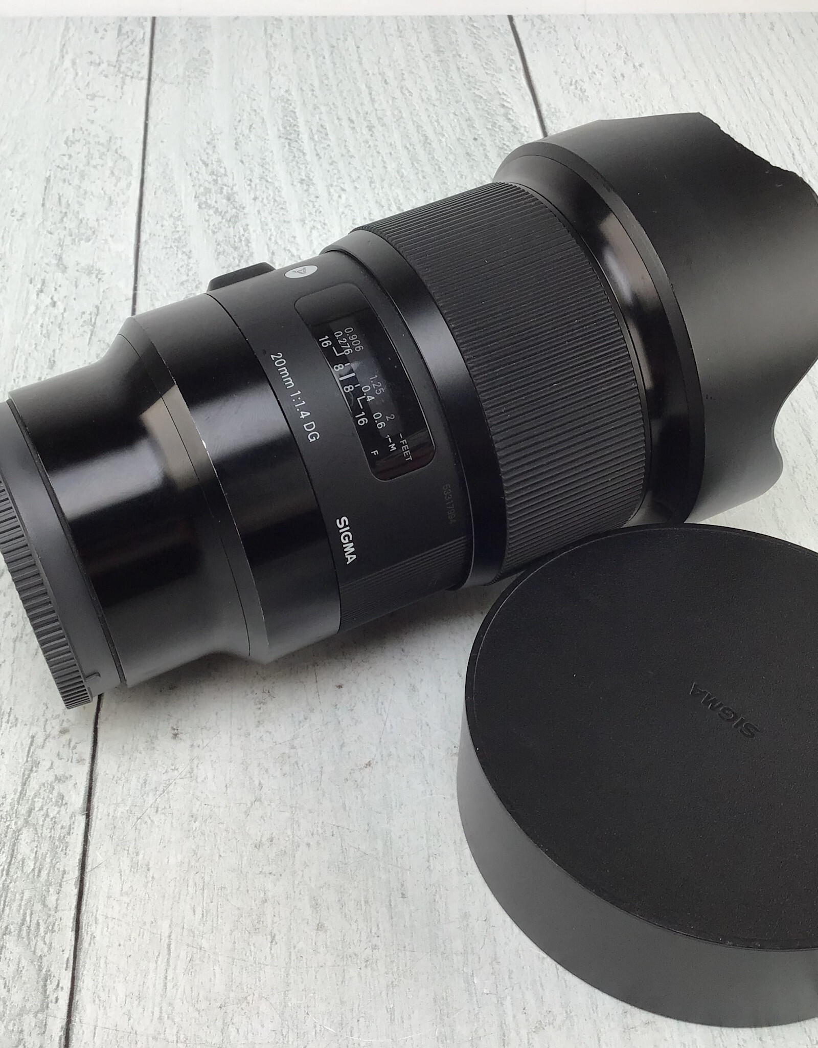 SIGMA Sigma 20mm F1.4  DG E Mount Lens Used BGN