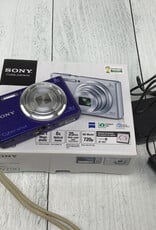 SONY Sony Cyber-shot DSC-W730 Blue Camera Used in Box EX