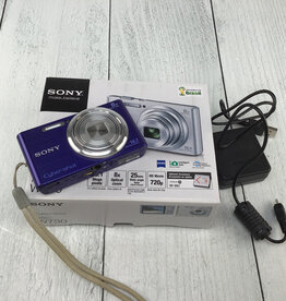 SONY Sony Cyber-shot DSC-W730 Blue Camera Used in Box EX