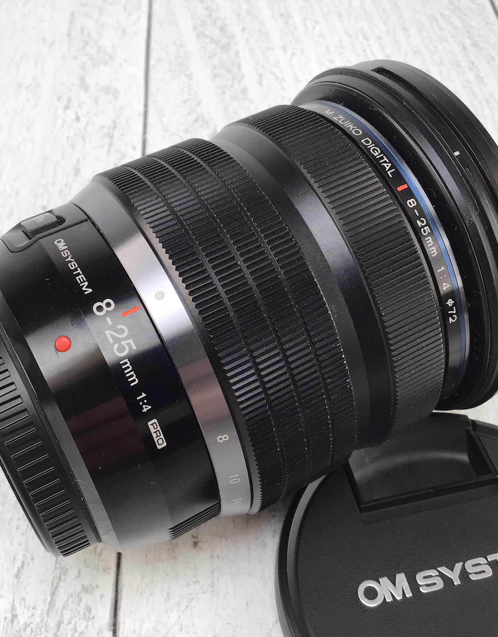 OLYMPUS OM Sysstem 8-25mm f4 Pro Lens Used Good