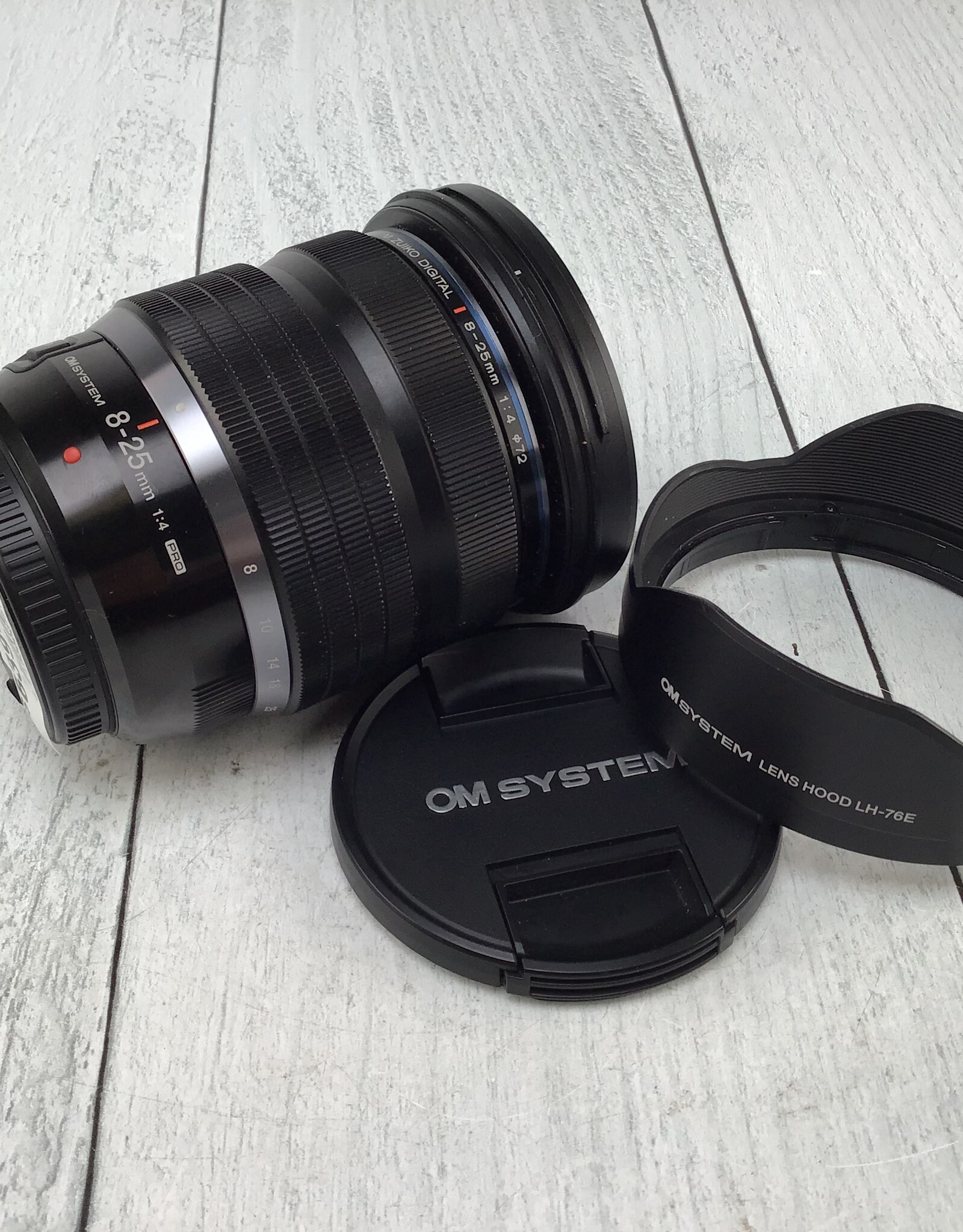 OLYMPUS OM Sysstem 8-25mm f4 Pro Lens Used Good
