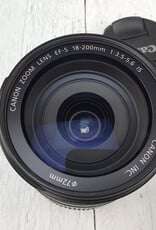 CANON Canon EFS 18-200mm f3.5-5.6 IS Lens Used Fair