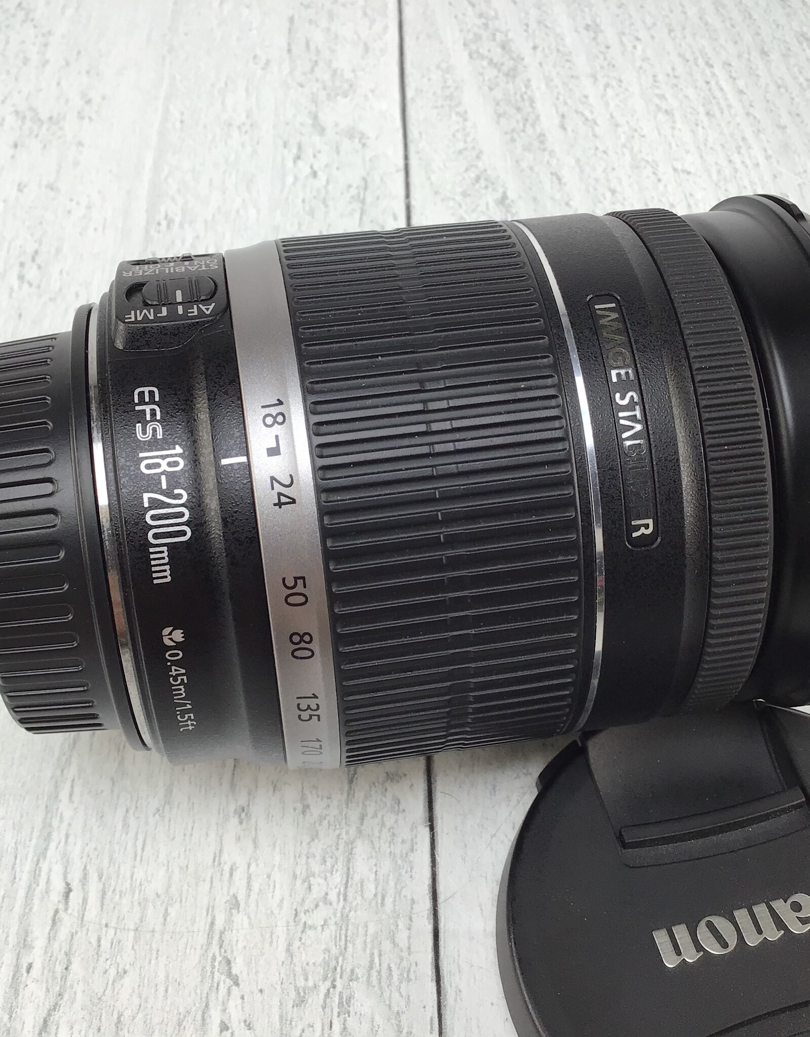 CANON Canon EFS 18-200mm f3.5-5.6 IS Lens Used Fair
