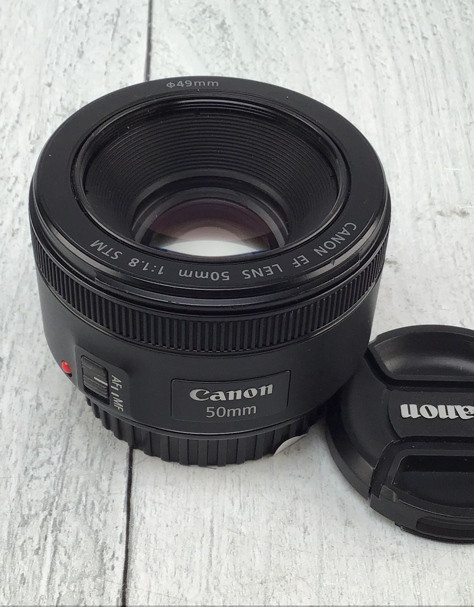 CANON Canon EF 50mm f1.8 STM Lens Used Good