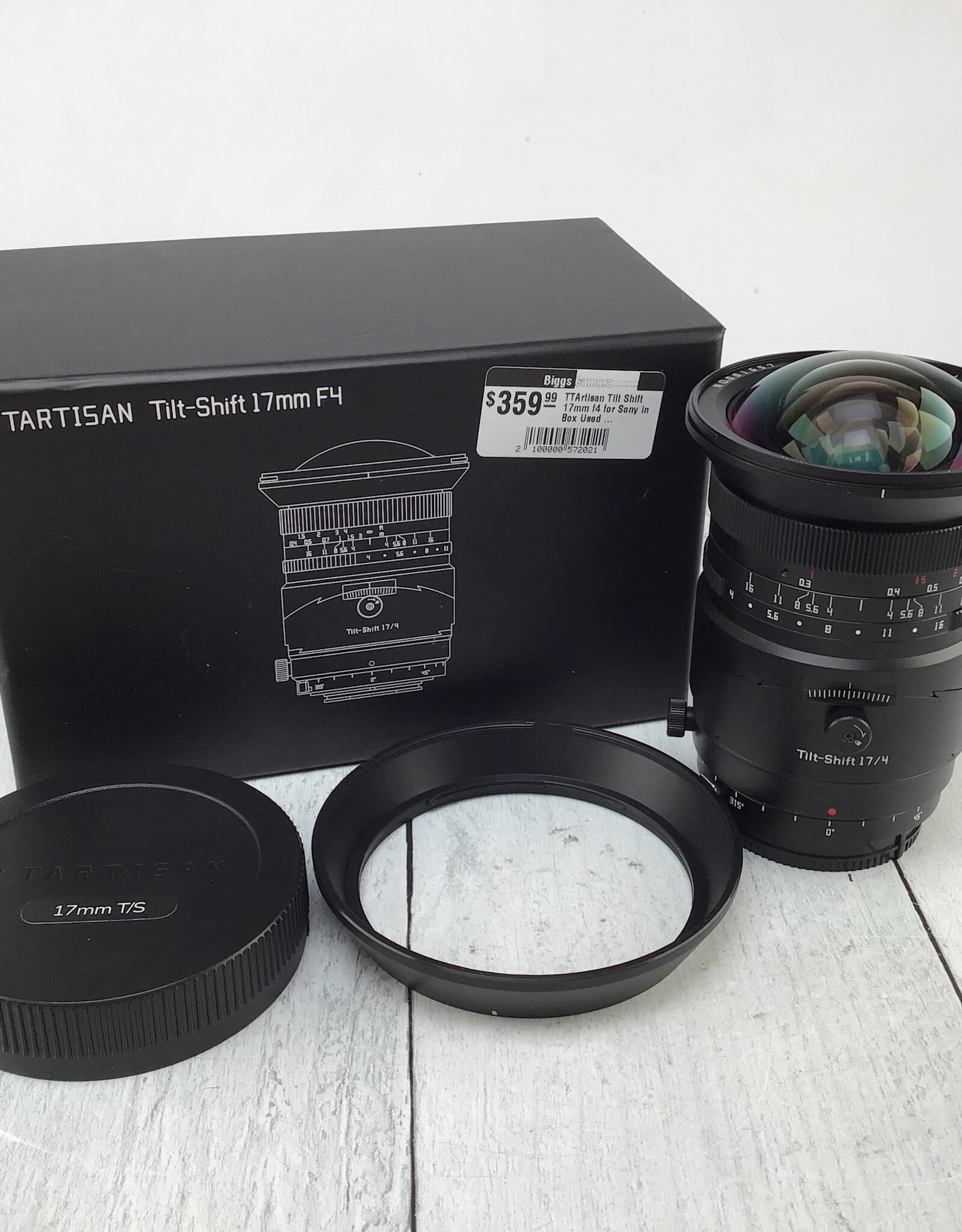 ttartisan TTArtisan Tilt Shift 17mm f4 for Sony in Box Used Good