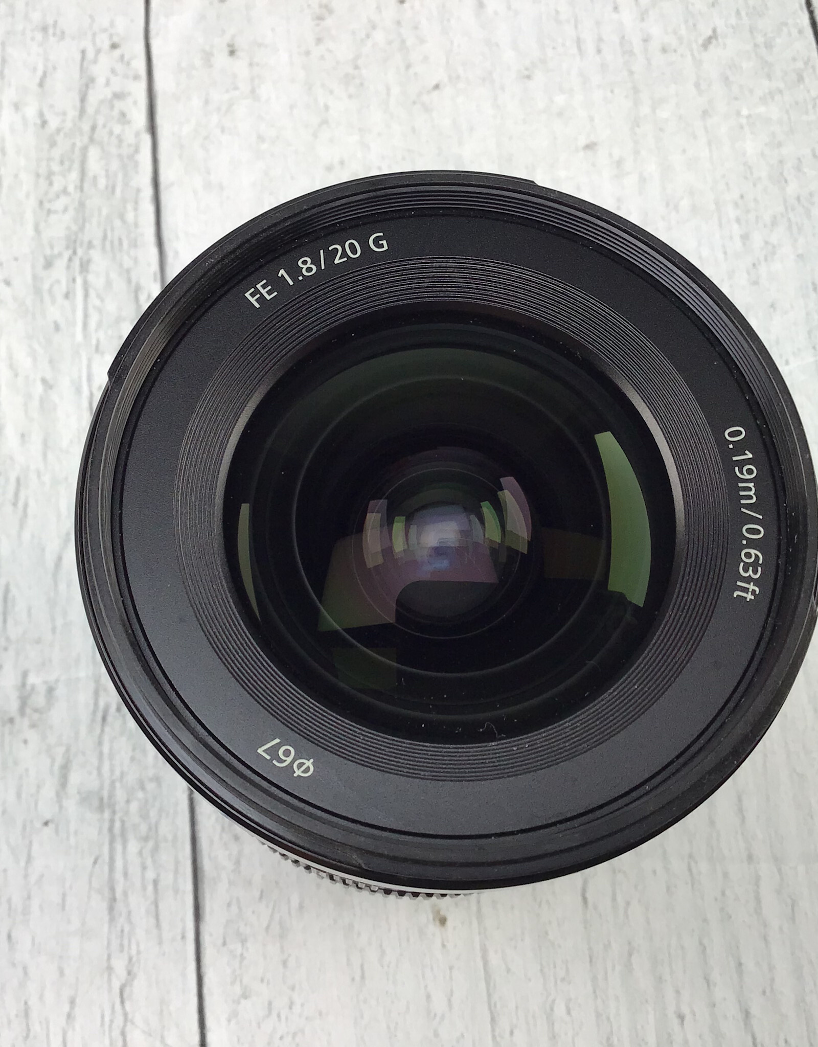 SONY Sony FE 20mm f1.8 G Lens in Box Used Good