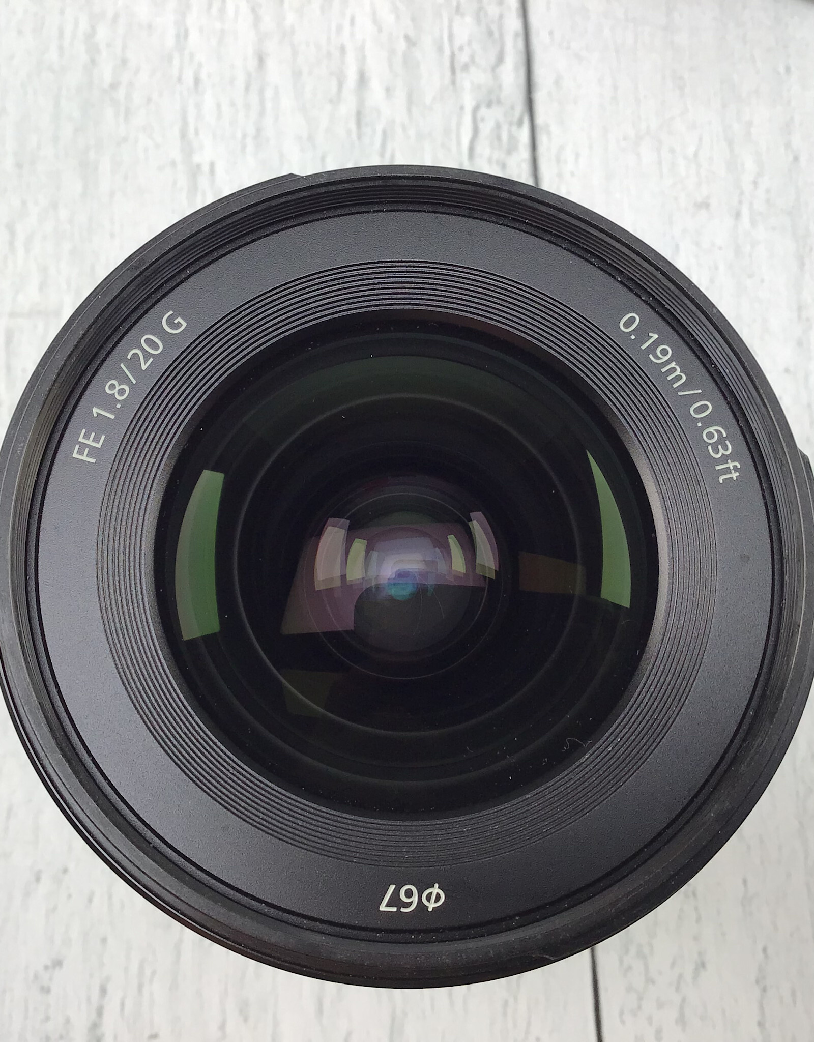 SONY Sony FE 20mm f1.8 G Lens in Box Used Good