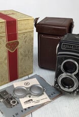 Rollei Rolleicord Va Type 2 TLR Camera in Box Shutter Won't Fire Used AS IS