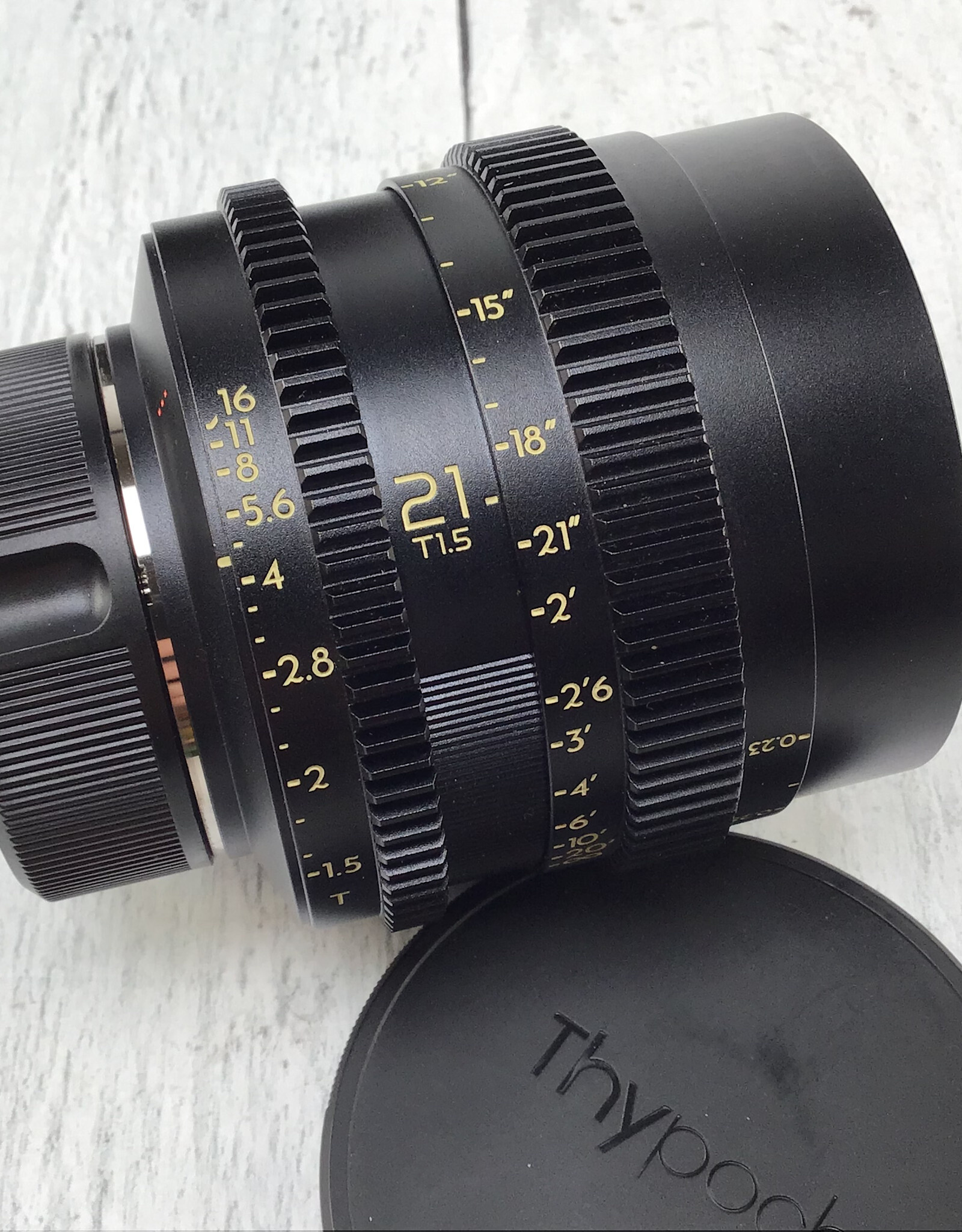 Thypoch Thypoch 21mm Simera-C T1.5 Cine Line M Mount in Box Used EX