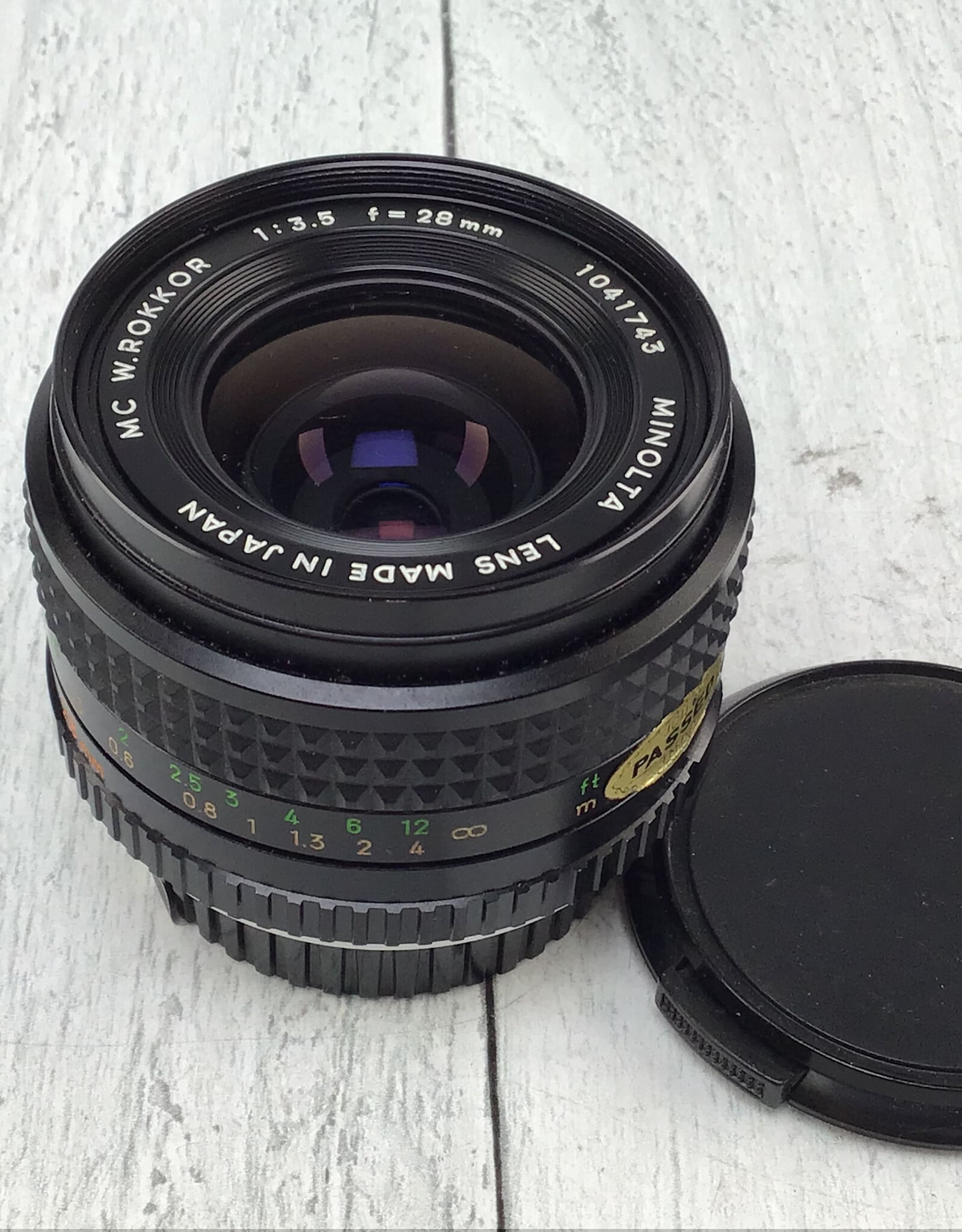 Minolta Minolta MC W.Rokkor 28mm F3.5 MD Mount Lens Used Fair