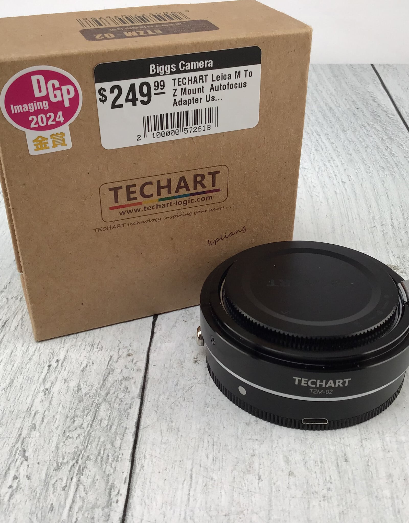 NIKON TECHART Leica M To Z Mount  Autofocus Adapter Used EX