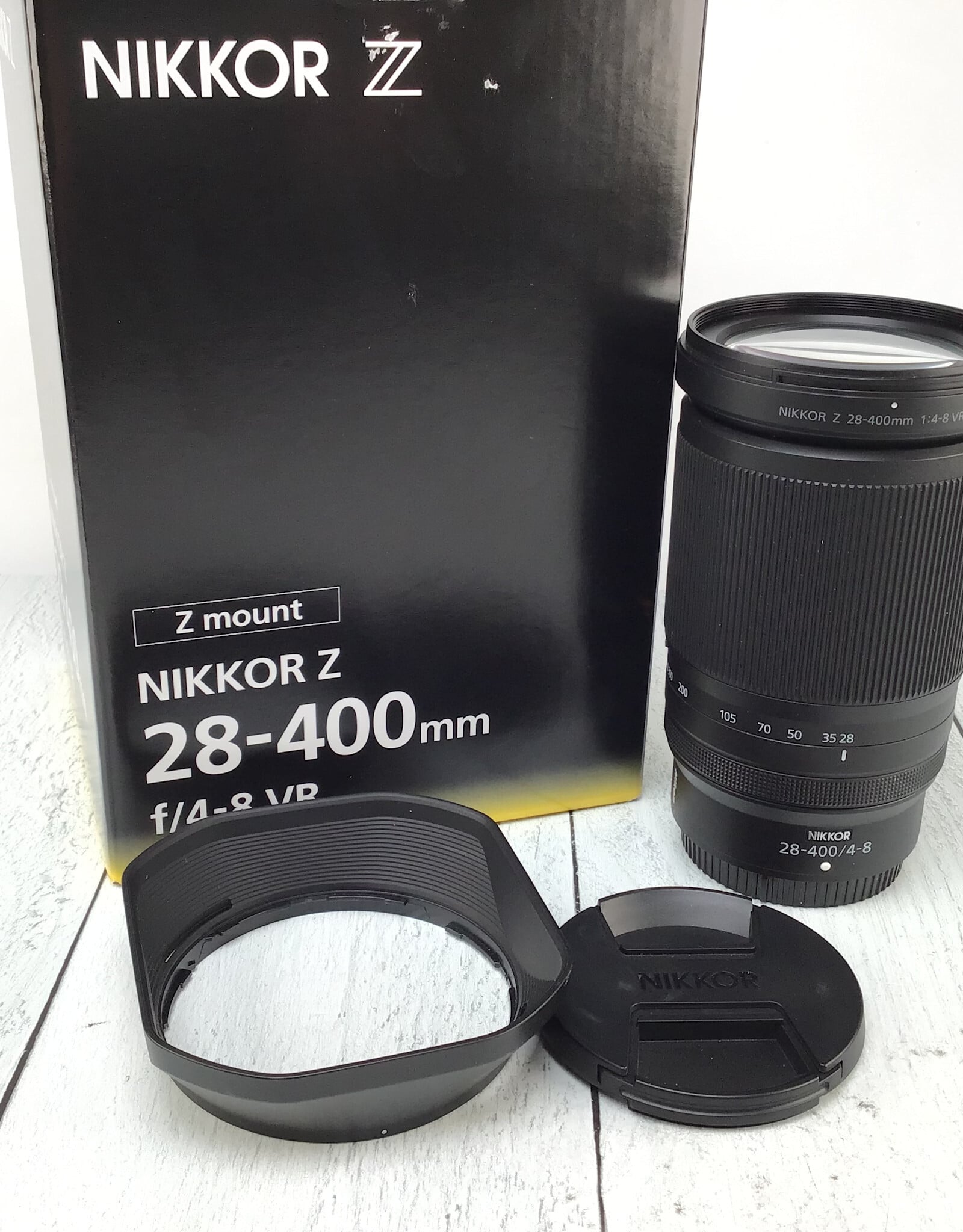 NIKON Nikon Z 28-400mm F4-8  VR Lens Used Good in Box
