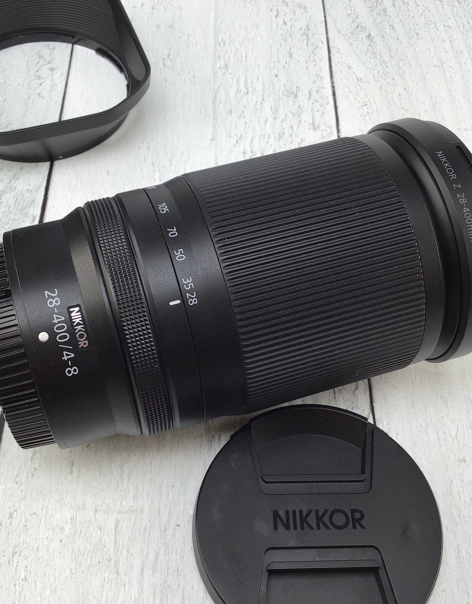 NIKON Nikon Z 28-400mm F4-8  VR Lens Used Good in Box