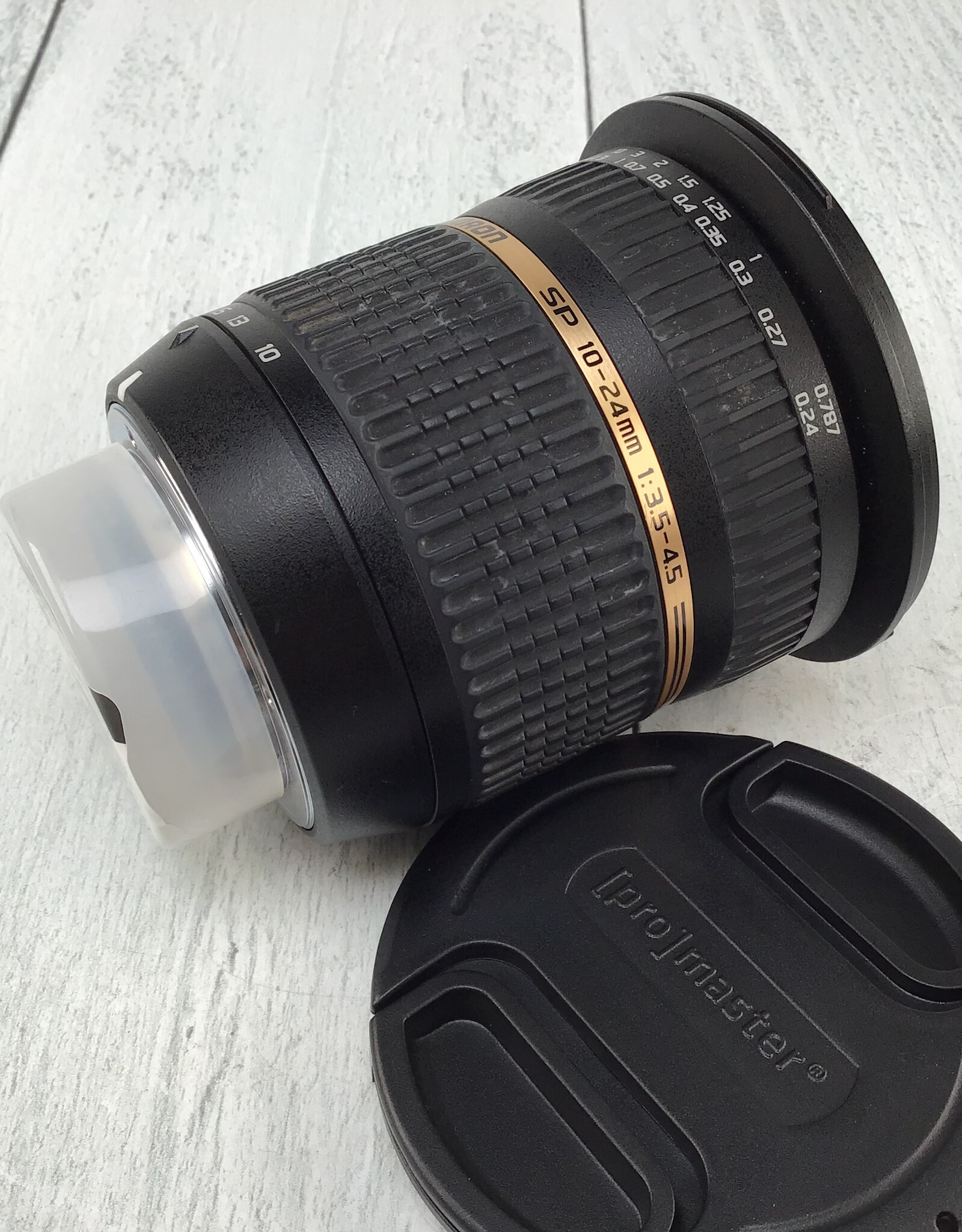 NIKON Tamron SP 10-24mm F3.5-4.5 F Mount Lens Used Fair