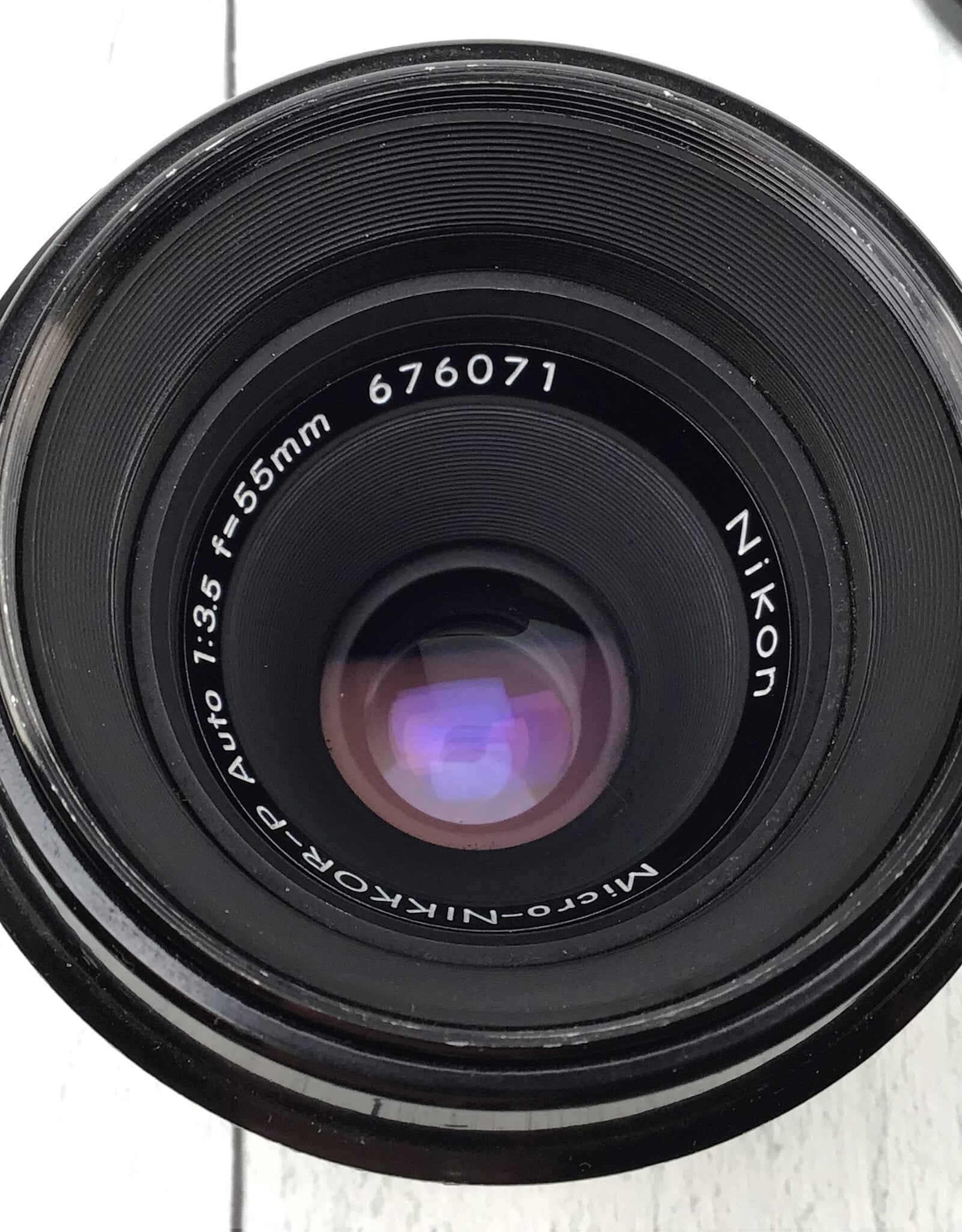 NIKON Nikon Micro-Nikkor-P Auto 55mm F3.5 AI Lens Used Good